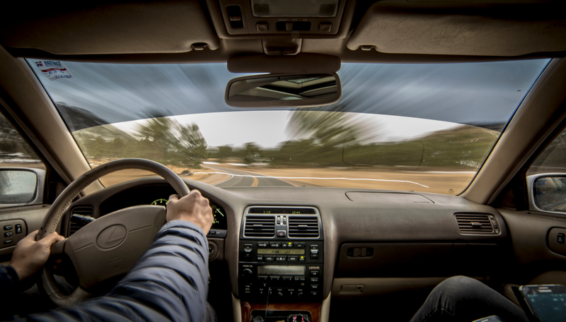 Illustration for article titled How To Take Spectacular Driving Pictures Inside Your Car, By Yourself